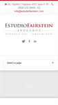 Mobile Screenshot of estudiofairstein.com